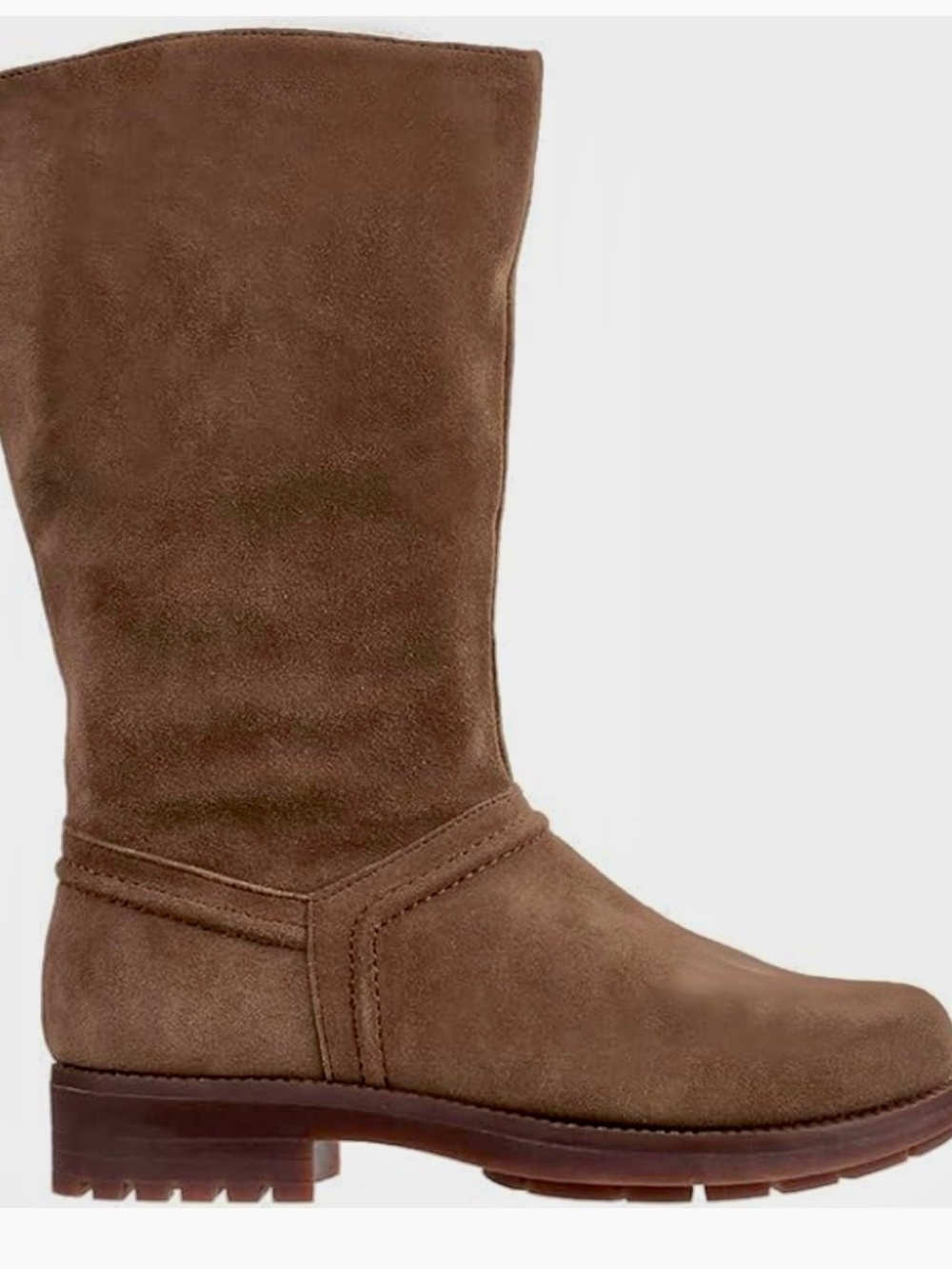 Revitalign Kennedy Suede boot In fossil (taupe)